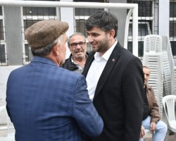 Başkanla Fotoğraflar