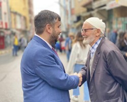 Başkanla Fotoğraflar