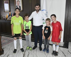 Başkanla Fotoğraflar