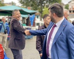 Başkanla Fotoğraflar