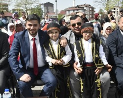 Başkanla Fotoğraflar